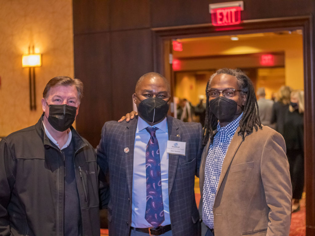 Scott Hintz, Dr. Dele Ogunleye, Jason Davis